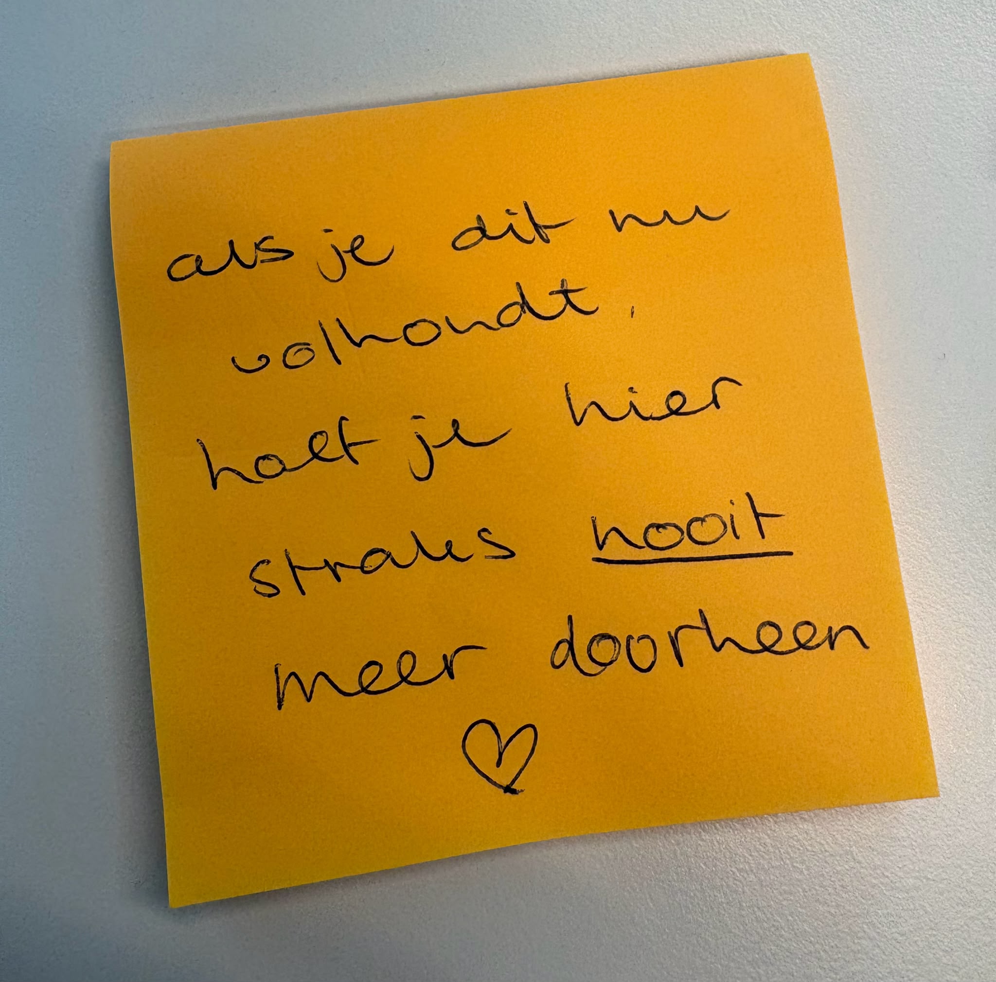 stoppen met roken peptalk